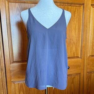 Topshop Mauve V-Neck Sleeveless Camisole